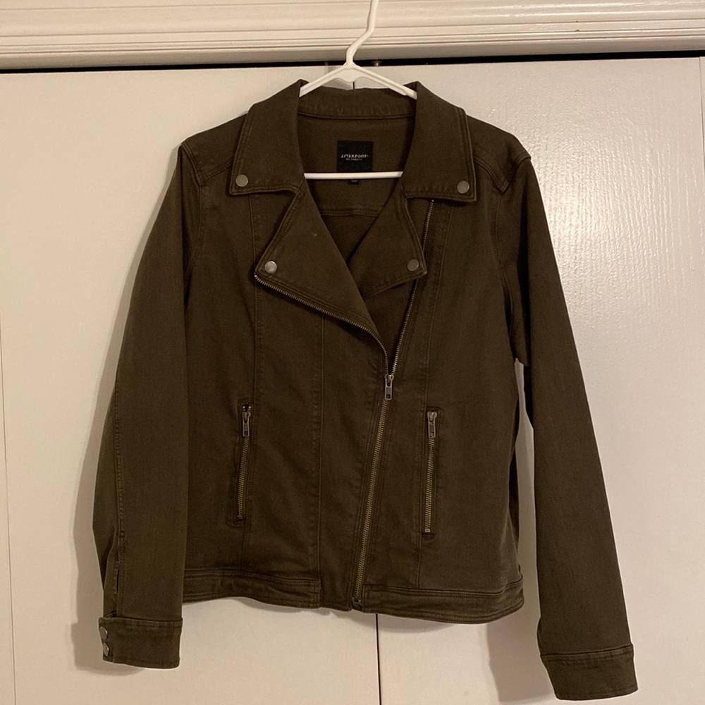 Liverpool Bradford Moto Denim Jacket